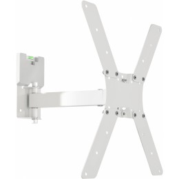 Кронштейн для телевизора Holder LCD-5520-B белый 32"-55" макс.45кг настенный поворотно-выдвижной и наклонный