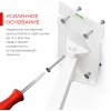 Кронштейн для телевизора Holder LCD-5520-B белый 32"-55" макс.45кг настенный поворотно-выдвижной и наклонный