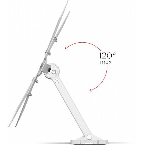 Кронштейн для телевизора Holder LCD-5520-B белый 32"-55" макс.45кг настенный поворотно-выдвижной и наклонный