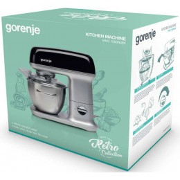Кухонная машина Gorenje Retro MMC1000RL планетар.вращ. 1000Вт бежевый