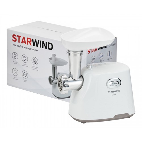 Мясорубка Starwind SMG2341 1800Вт белый