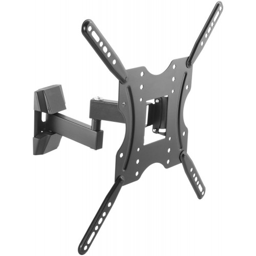 Кронштейн для телевизора Ultramounts UM903 черный 32"-55" макс.20кг настенный поворотно-выдвижной и наклонный