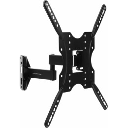 Кронштейн для телевизора Ultramounts UM903 черный 32"-55" макс.20кг настенный поворотно-выдвижной и наклонный