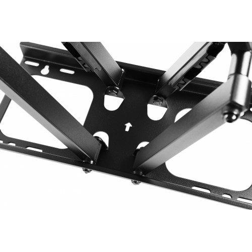 Кронштейн для телевизора Ultramounts UM913 черный 37"-90" макс.75кг настенный поворотно-выдвижной и наклонный