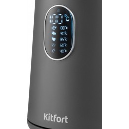 Чайник электрический Kitfort КТ-6115-2 1.5л. 1800Вт серый корпус: пластик
