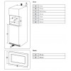 Микроволновая печь Samsung MS20A7013AB/BW 20л. 850Вт черный (встраиваемая)