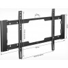 Кронштейн для телевизора Holder LCD-F6910-B черный 32"-70" макс.45кг настенный фиксированный