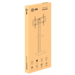 Стойка для телевизора Cactus CS-VM-ST97-D черный 37"-70" макс.68кг напольный