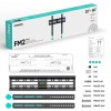 Кронштейн для телевизора Onkron FM2 черный 32"-65" макс.50кг настенный фиксированный