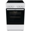 Плита Электрическая Gorenje Essential GEC5A41WG белый/черный стеклокерамика
