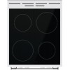 Плита Электрическая Gorenje Essential GEC5A41WG белый/черный стеклокерамика