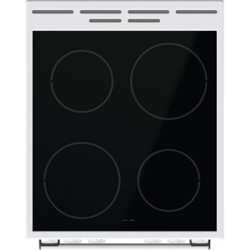 Плита Электрическая Gorenje Essential GEC5A41WG белый/черный стеклокерамика