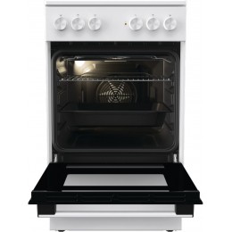 Плита Электрическая Gorenje Essential GEC5A41WG белый/черный стеклокерамика