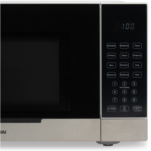 Микроволновая Печь Hyundai HYM-D2075 23л. 800Вт белый/черный