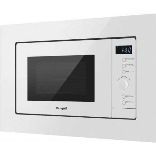 Микроволновая печь Weissgauff HMT-220 WG Grill 20л. 700Вт белый (встраиваемая)