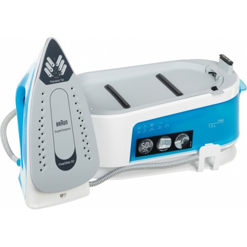 Парогенератор Braun IS1012BL 2200Вт белый/голубой