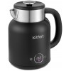 Чайник электрический Kitfort КТ-6196-1 1.5л. 2200Вт черный/серебристый корпус: пластик/металл