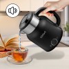 Чайник электрический Kitfort КТ-6196-1 1.5л. 2200Вт черный/серебристый корпус: пластик/металл