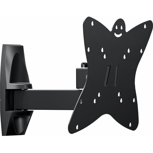 Кронштейн для телевизора Holder LCDS-5037 металлик 19"-50" макс.30кг настенный поворот и наклон