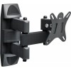 Кронштейн для телевизора Holder LCDS-5039 металлик 10"-32" макс.25кг настенный поворот и наклон