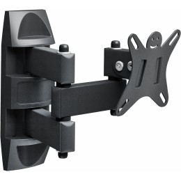 Кронштейн для телевизора Holder LCDS-5039 металлик 10"-32" макс.25кг настенный поворот и наклон