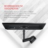 Кронштейн для телевизора Holder LCDS-5039 металлик 10"-32" макс.25кг настенный поворот и наклон
