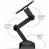 Кронштейн для телевизора Holder LCDS-5039 металлик 10"-32" макс.25кг настенный поворот и наклон