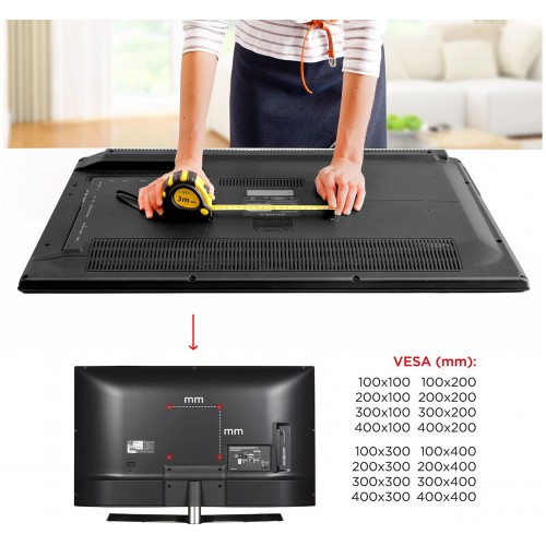 Кронштейн для телевизора Holder LCD-T4609 черный 27"-75" макс.60кг настенный наклон
