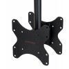 Кронштейн для телевизора Arm Media LCD-1650 черный 15"-48" макс.90кг потолочный поворот и наклон