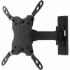Кронштейн для телевизора Ultramounts UM864B черный 13"-42" макс.20кг настенный поворот и наклон