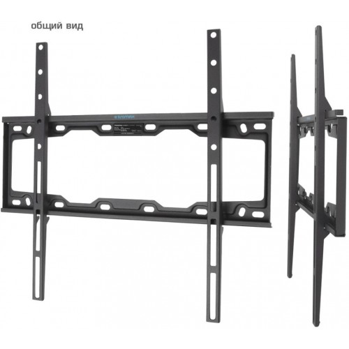 Кронштейн для телевизора Kromax ELEMENT-3 черный 22"-65" макс.50кг настенный фиксированный