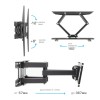 Кронштейн для телевизора Arm Media LCD-417 черный 26"-55" макс.35кг настенный поворотно-выдвижной и наклонный