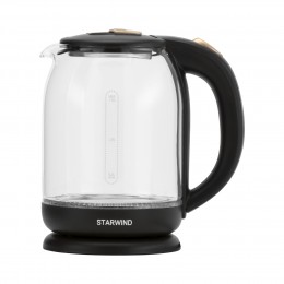 Чайник электрический Starwind SKG1052 1.8л. 1500Вт темно-коричневый/бронзовый корпус: стекло