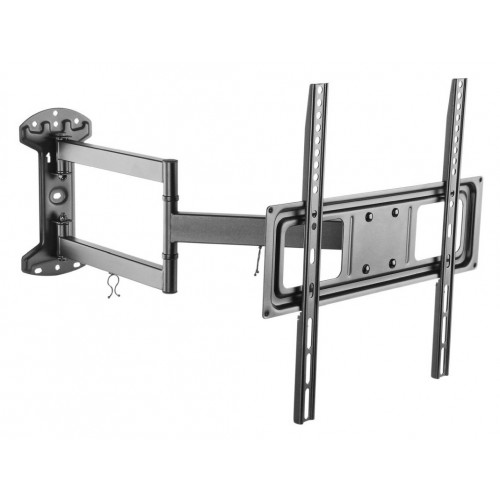 Кронштейн для телевизора Ultramounts UM906 черный 32"-55" макс.35кг настенный поворотно-выдвижной и наклонный