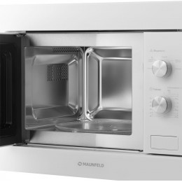 Микроволновая печь Maunfeld MBMO.20.1PGW 20л. 800Вт белый (встраиваемая)