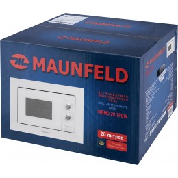 Микроволновая печь Maunfeld MBMO.20.1PGW 20л. 800Вт белый (встраиваемая)