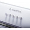 Вытяжка встраиваемая Maunfeld TRAPEZE 601GG белый управление: кнопочное (1 мотор)
