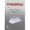 Вытяжка встраиваемая Maunfeld TRAPEZE 601GG белый управление: кнопочное (1 мотор)