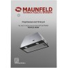 Вытяжка встраиваемая Maunfeld TRAPEZE 602M черный управление: кнопочное (1 мотор)