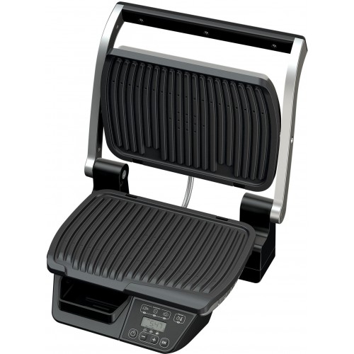Электрогриль Tefal Optigrill GC740B30 2000Вт серебристый/черный