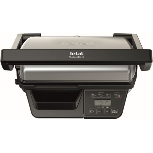 Электрогриль Tefal Optigrill GC740B30 2000Вт серебристый/черный