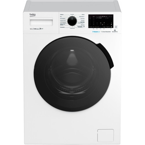Стиральная машина Beko WSPE6H616W класс: A+++ загр.фронтальная макс.:6.5кг белый инвертор