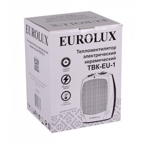 Тепловентилятор Eurolux ТВК-EU-1 1800Вт серый