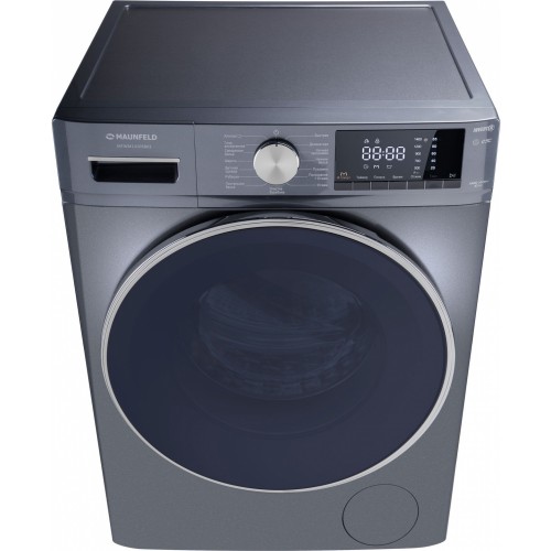 Стиральная машина Maunfeld MFWM1410SB02 класс: A+++ загр.фронтальная макс.:10кг темно-серебристый инвертор