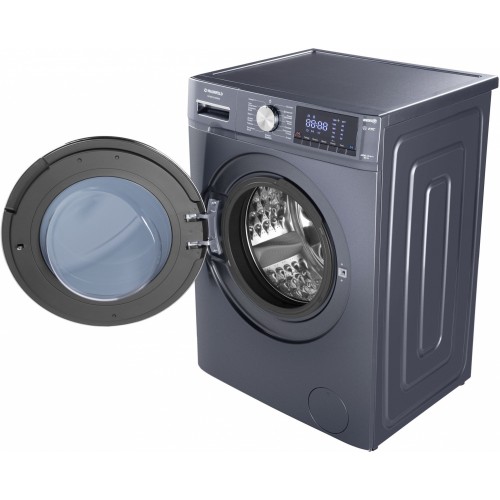 Стиральная машина Maunfeld MFWM1410SB02 класс: A+++ загр.фронтальная макс.:10кг темно-серебристый инвертор