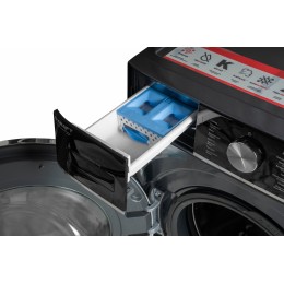 Стиральная машина Kraft TCH-HDD8597SDB класс: B загр.фронтальная макс.:8кг (с сушкой) серый инвертор