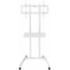 Стойка для телевизора Cactus CS-ST04 белый 37"-70" макс.68кг напольный мобильный