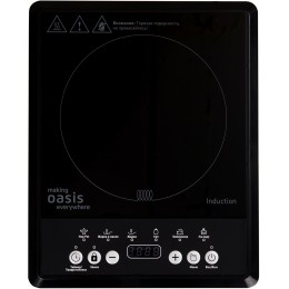 Плита Индукционная Oasis PI-B12SK черный закаленное стекло (настольная) (РI-B12SK)