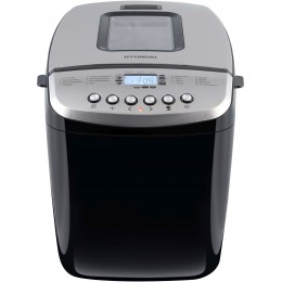 Хлебопечь Hyundai HYBM-P0412 850Вт черный/серебристый