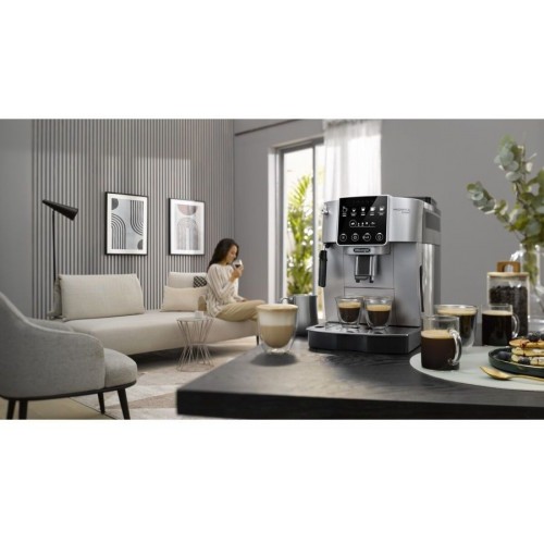 Кофемашина Delonghi ECAM220.31.SB 1450Вт черный/серебристый